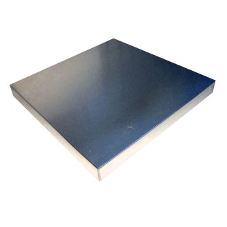 Zinndeckel Deutsch Normalmaß 485x485x50 mm